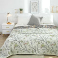 Axyaa Cotton Air-conditioning Bedspread Comforter for Twin Queen Size Bed