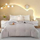 Axyaa Soybean Fiber Quilts Set - Spring/Autumn/Winter Bedding for Warmth & Comfort