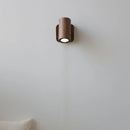 Axyaa Wood LED Wall Lamp Sconce for Bedroom & Bathroom