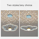 Axyaa Starry Cloud Flower Chandelier for Kids' Bedroom Décor