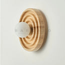 Axyaa Nordic Wood Wall Lamps G9 Sconce Lights Fixtures