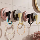 Axyaa Suction Cup Hooks Set for Kitchen & Bathroom