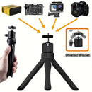 Axyaa Desktop Projector Stand with Mobile Phone Holder and Tripod Support