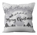 Axyaa Christmas Plaid Pillowcase for Home Sofa Decoration
