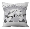 Axyaa Christmas Plaid Pillowcase for Home Sofa Decoration