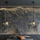 Axyaa Nordic Glass Chandelier Double Pendant Lights