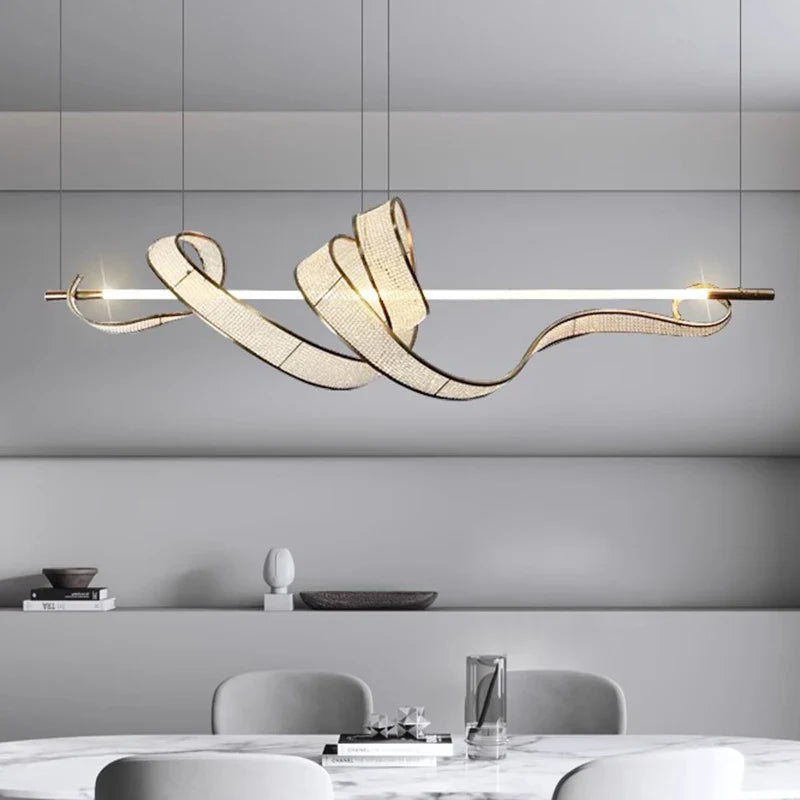 Axyaa Dine Room Pendant Light LED Chandelier Ceiling Lamp Decorative Indoor Lighting