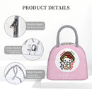 Axyaa Insulated Lunch Bag with Hello Kitty Design for Men and Women