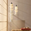 Axyaa White Wabi Sabi LED Pendant Lights - Nordic Minimalist Bedroom Chandelier