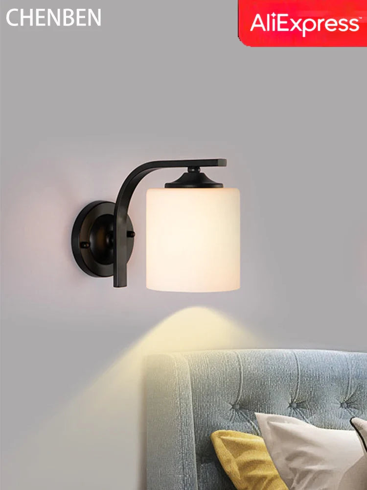 Retro Iron Art Wall Lamp for Living Room, Bedroom by Axyaa