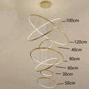 Axyaa Nordic Chandeliers for Dining Room Pendant Light Fixture Hanging Lamp