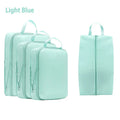 Axyaa Travel Compression Bag Set for Packing Cubes and Luggage Organization