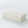 Axyaa Cotton Waffle Bath Towel Set - Soft, Absorbent, Durable, Lightweight