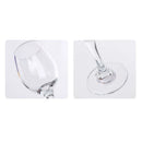 Axyaa 320ml Crystal Red Wine Glass Set for Family Party Home Champagne Glass