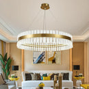 Modern LED Pendant Lights by Axyaa for Minimalist Living Room & Bedroom