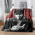 Axyaa Arctic Monkeys Rock Band Fashion Blanket - Soft Warm Flannel Throw for Bed Sofa & Picnic