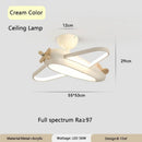 Axyaa Nordic Airplane LED Chandelier for Children's Room Nursery Bedroom Decor