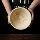 Axyaa Rattan Woven European Fermentation Basket for Baking and Storage