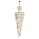 Axyaa Crystal Chandelier for Living Room, Dining & Master Bedroom
