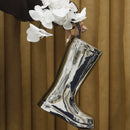 Axyaa Ceramic Boot Vase for Hydroponic Flower Arrangement and Home Decoration