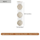 Axyaa Shell Chandeliers Danish Design Capiz Pendant Light Unique Living Room Lamp