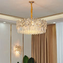Axyaa Modern High-End Crystal Chandeliers for Indoor Lighting Decor