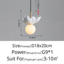 Axyaa LED Pendant Lights for Study Room, Bedroom, Bar, Living Room - Modern Indoor Chandelier