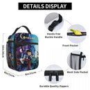 Axyaa Coraline Doll Horror Cartoon Lunch Bag