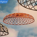 Axyaa Mesh Macaron Pendant Light: Foscarini Chandelier for Home, Restaurant, Bar & Living Room