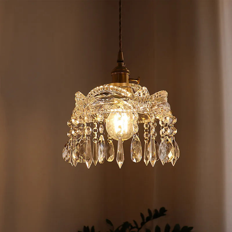 Axyaa Copper Socket Pendant Light: Modern Nordic Design for Kitchen, Dining, Bedroom