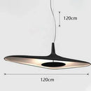 Modern LED Ring Light Pendant Chandelier for Living and Dining Room by Axyaa