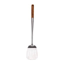 Axyaa Large Stainless Steel Kitchen Cooking Tools with Wooden Handle