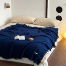 Axyaa Cotton Summer Quilt, Breathable Blanket for Sofa Bed, 150x200cm