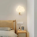 Axyaa White Cloud Cartoon Animal Wall Lamp for Children's Bedroom