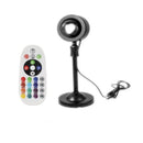 Axyaa Sunset Love Rainbow Projection LED Desk Lamp