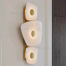 Axyaa Marble Accent LED Wall Sconce for Bedroom Living Room Hotel Aisle Lighting