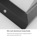 Axya Outdoor Waterproof LED Wall Lamp for Garden, Courtyard, Balcony & Living Room