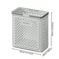 Yoga Mat Storage Basket & Collapsible Laundry Bin with Wheels by Axyaa