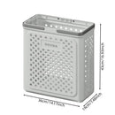 Yoga Mat Storage Basket & Collapsible Laundry Bin with Wheels by Axyaa