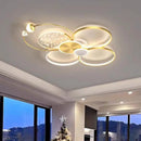 Axyaa Modern Intelligent LED Ceiling Chandelier for Living & Dining Room