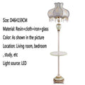 Axyaa European Luxe Table Lamp for Living Room Bedroom Study VIP LED Desk Light