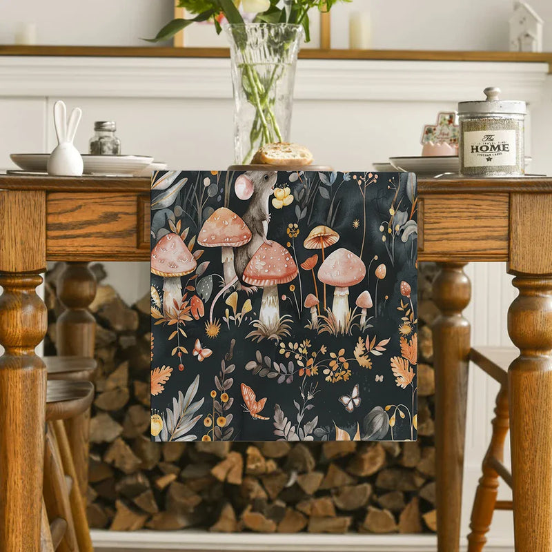 Axyaa Bohemia Table Runner Kitchen Dining Decoration Runner for Indoor Outdoor Home