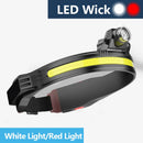 Axya Rechargeable LED Headlamp with 7 Modes-Waterproof for Camping, Fishing