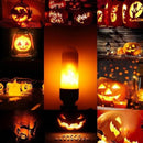 Axyaa LED Flame Light Bulb - 4 Modes Party Fire Effect KTV Festival Garden Decor