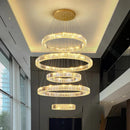 Axyaa Nordic Home Decoration Stair Chandelier Living Room Dining Room Pendant Lights Ceiling Light Indoor Lighting