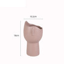 Axyaa Pout Face Ceramic Vase | Room Aesthetic Decor & Flowers Arrangement