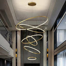 Axyaa Modern Pendant Chandelier LED Ceiling Light for Indoor Dining Room
