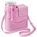 Axyaa Crossbody Bag for Stanley Cup 40 oz Bottle with Adjustable Strap