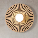 Axyaa Nordic LED Wall Lamp Modern Round Design for Bedroom Home Decor