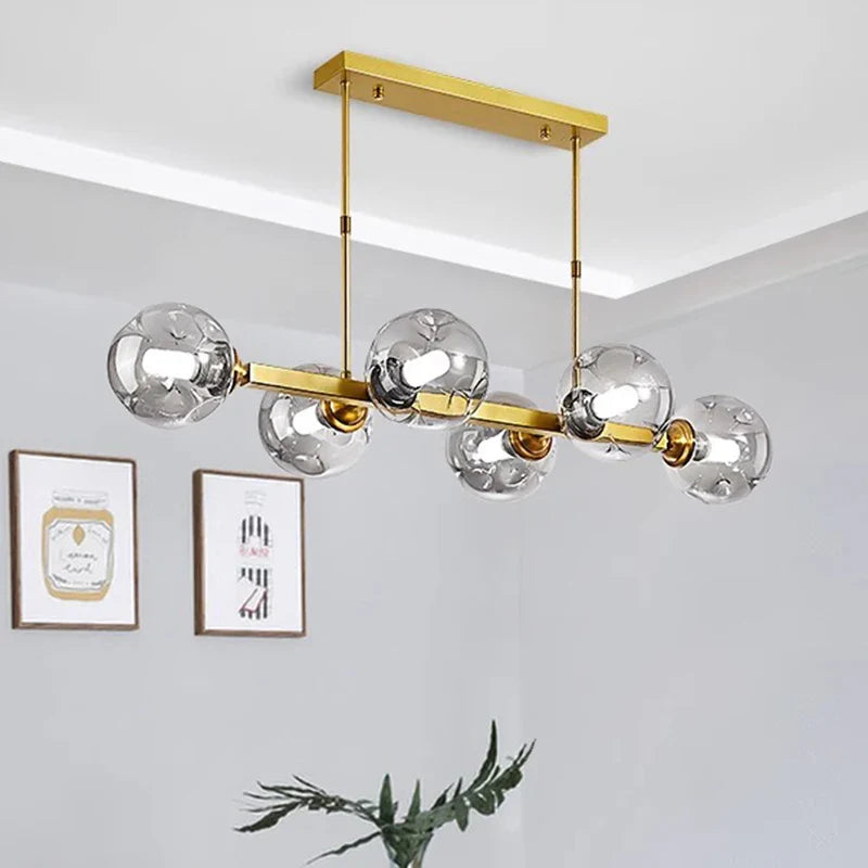 Axyaa Modern LED Pendant Chandeliers for Living & Dining Room Lighting